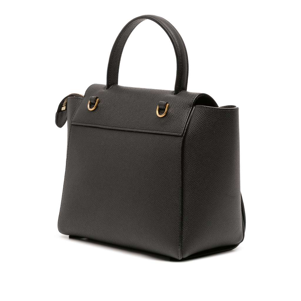Celine Nano Grained Calfskin Belt Bag - Back view