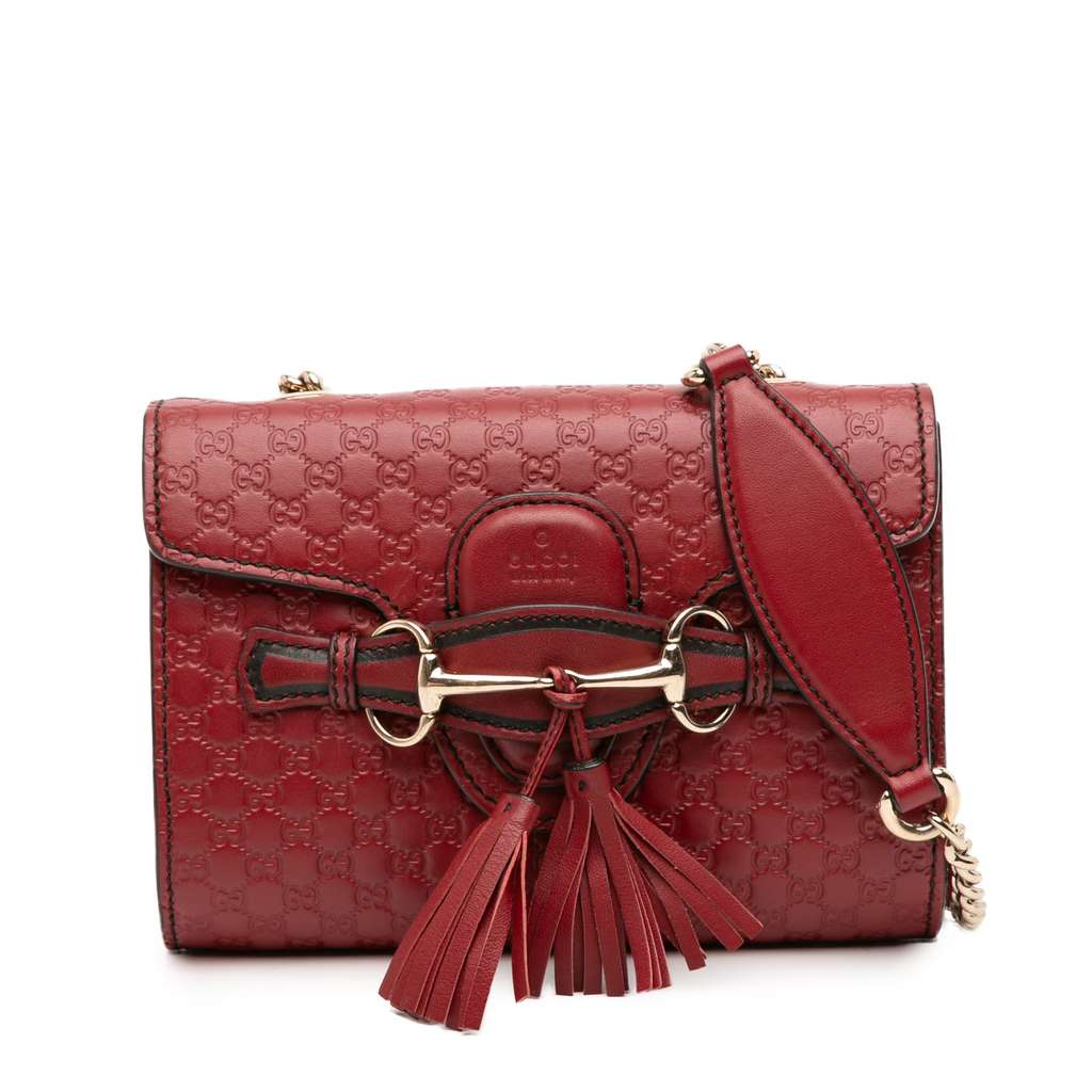 Gucci Mini Microguccissima Emily Crossbody