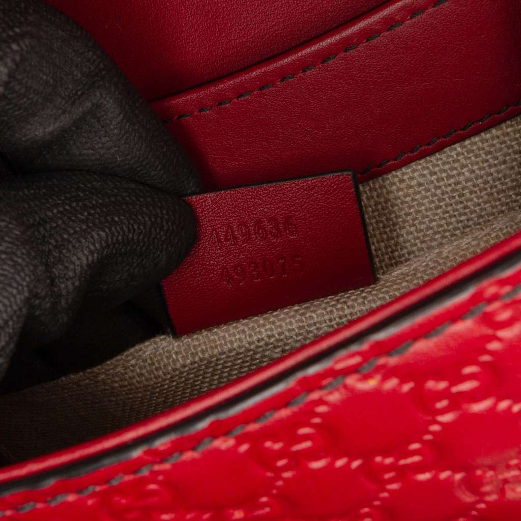 Gucci Mini Microguccissima Emily Crossbody - Side view