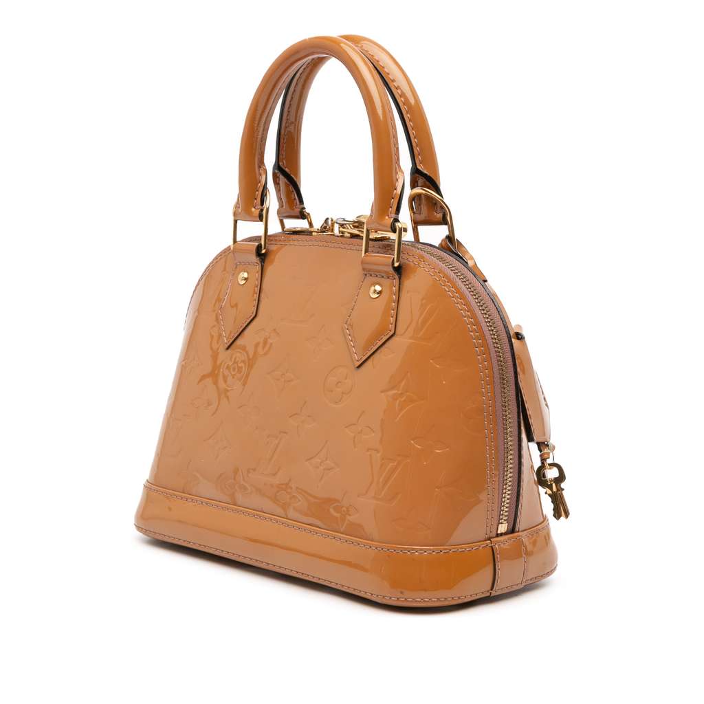 Louis Vuitton Monogram Vernis Alma BB - Back view