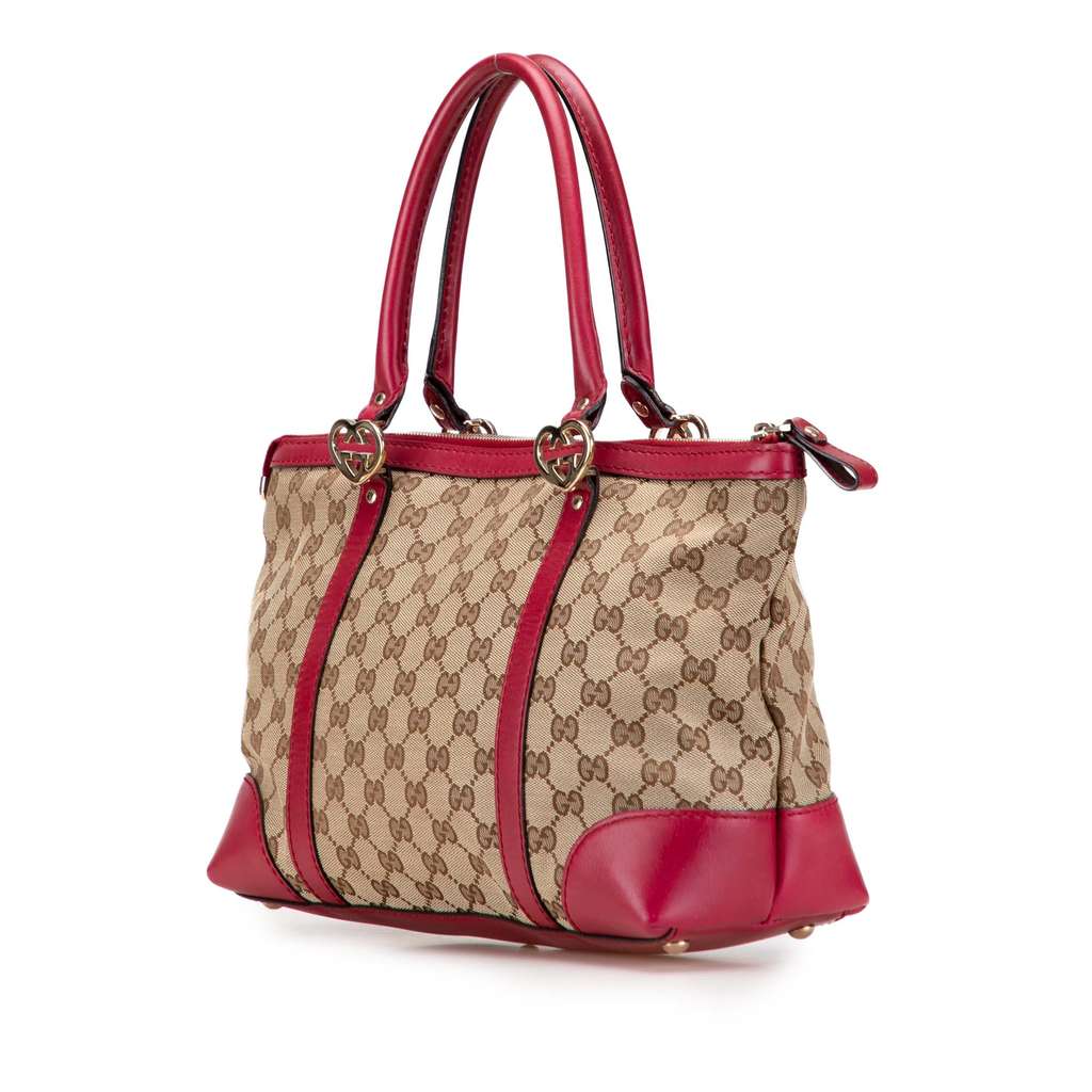 Gucci GG Canvas Lovely Tote - Back view