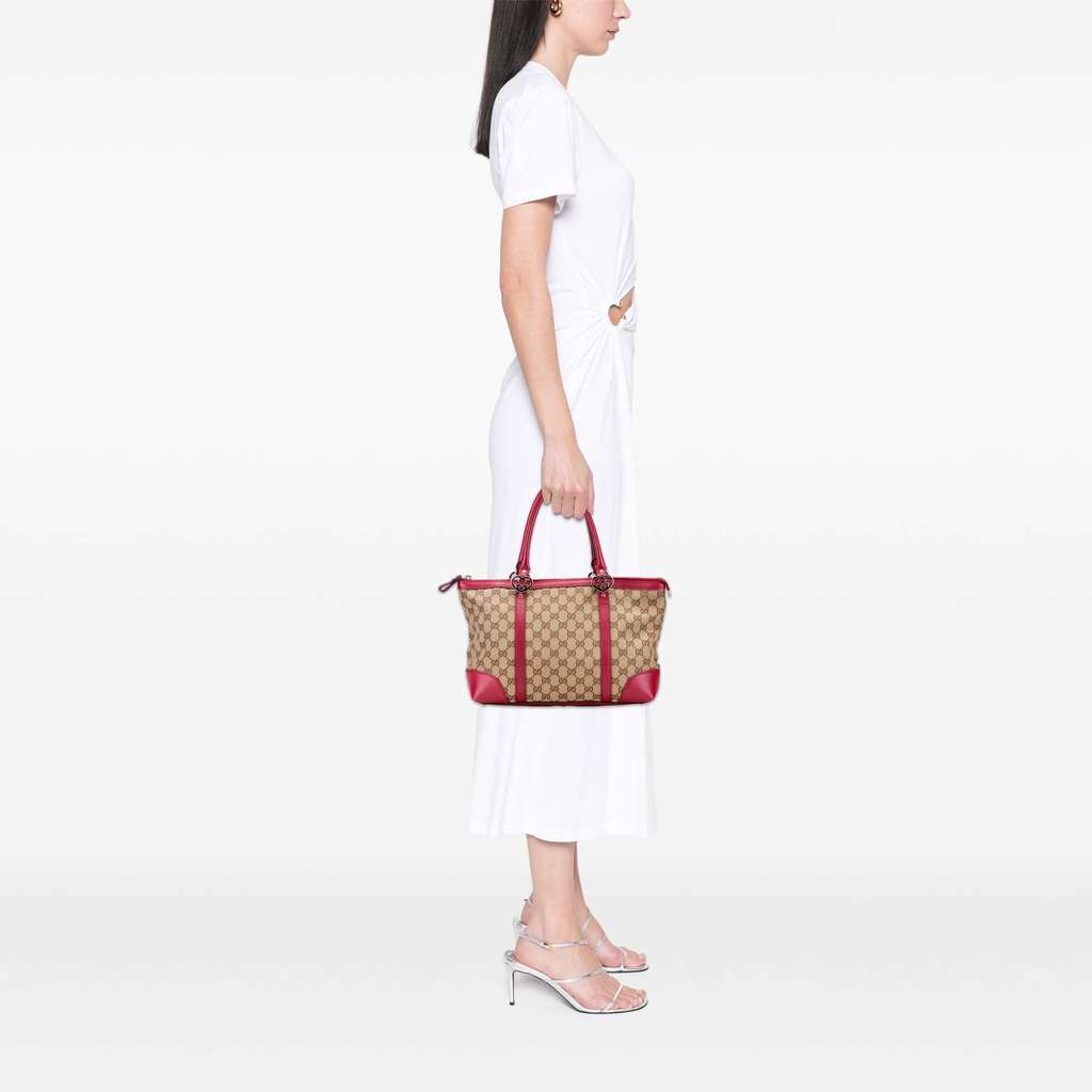 Gucci GG Canvas Lovely Tote - Image 13