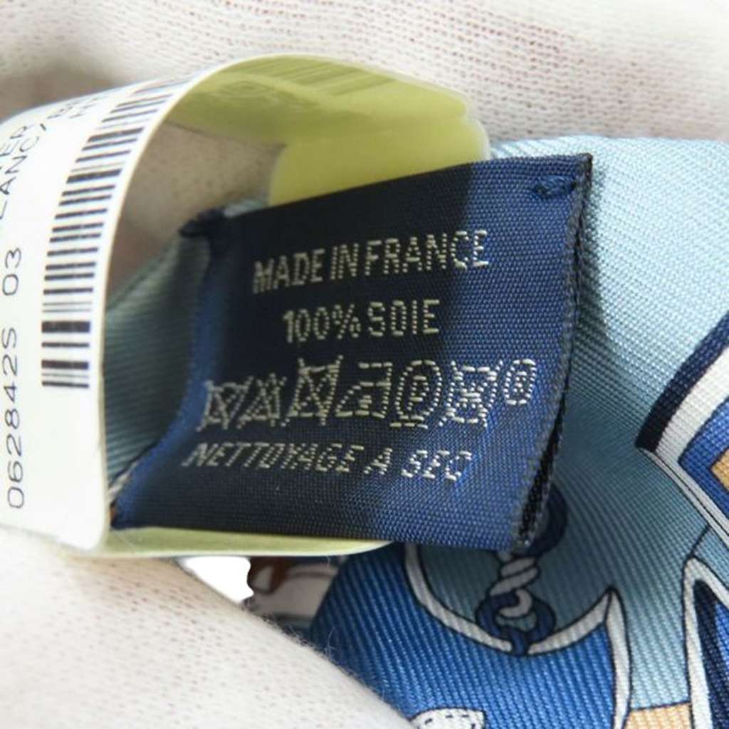 Hermès Saddlemaker's Bouquet Twilly Scarf - 5