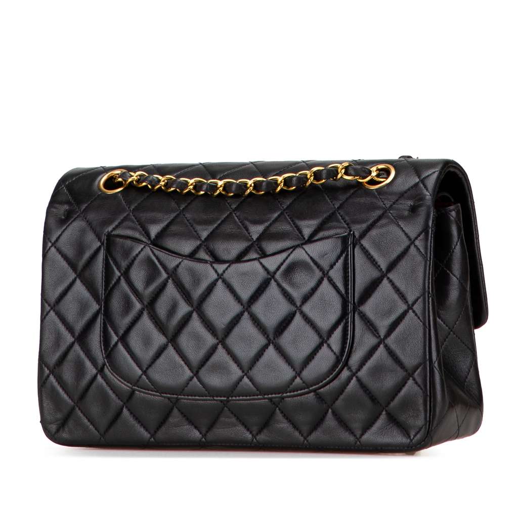 Chanel Medium Classic Lambskin Double Flap - 2