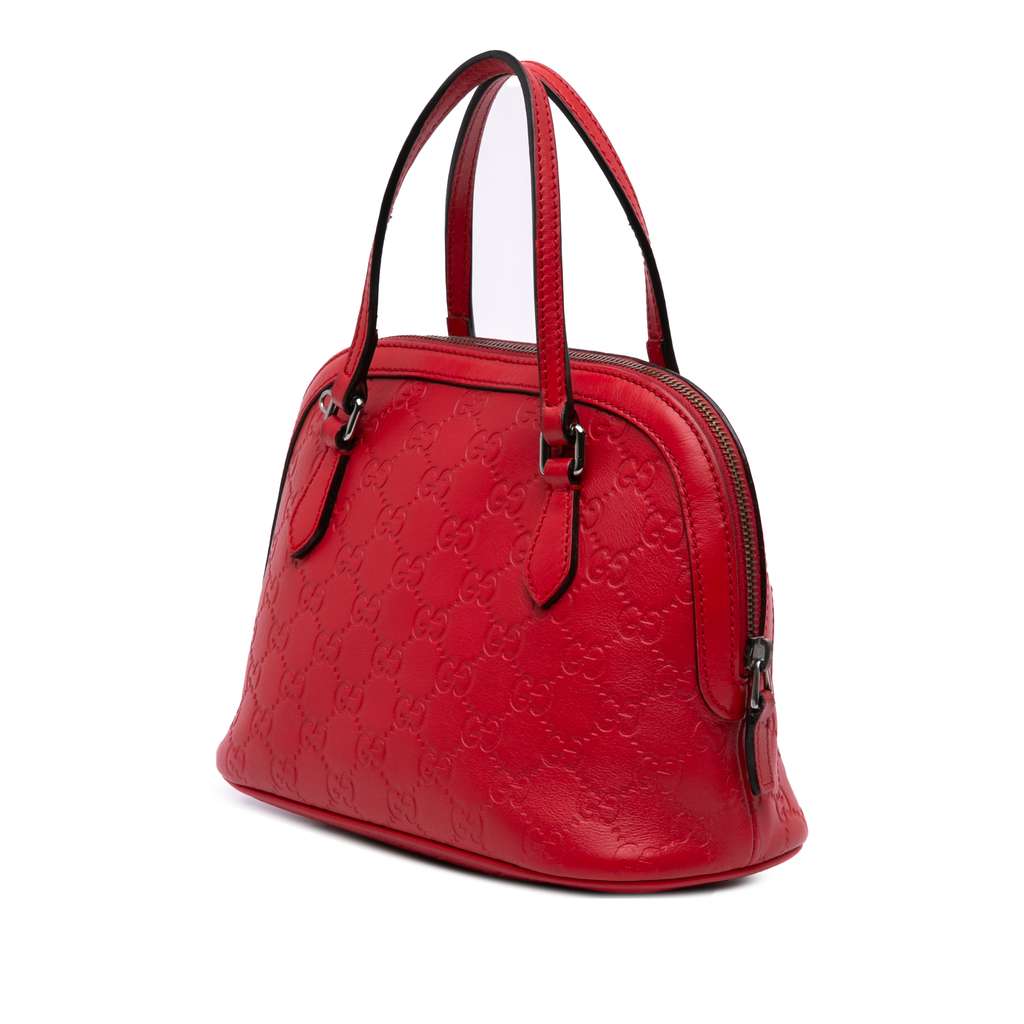 Gucci Mini Guccissima Dome Satchel - Back view