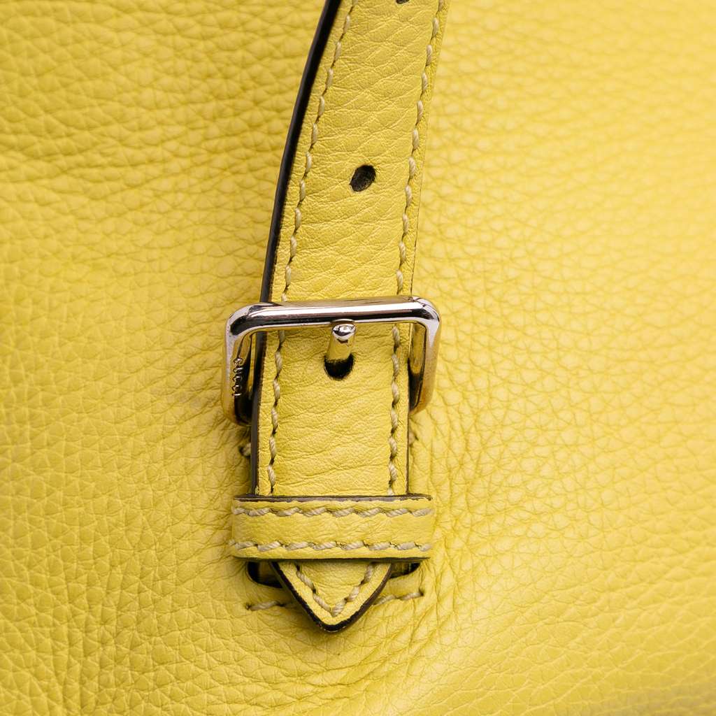 Gucci Leather Bamboo Tassel Backpack - Image 12