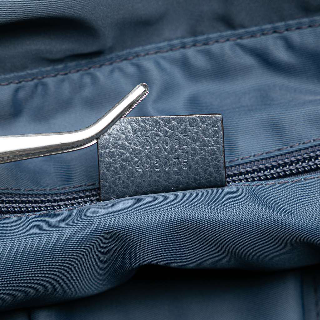 Gucci GG Nylon Satchel - Side view