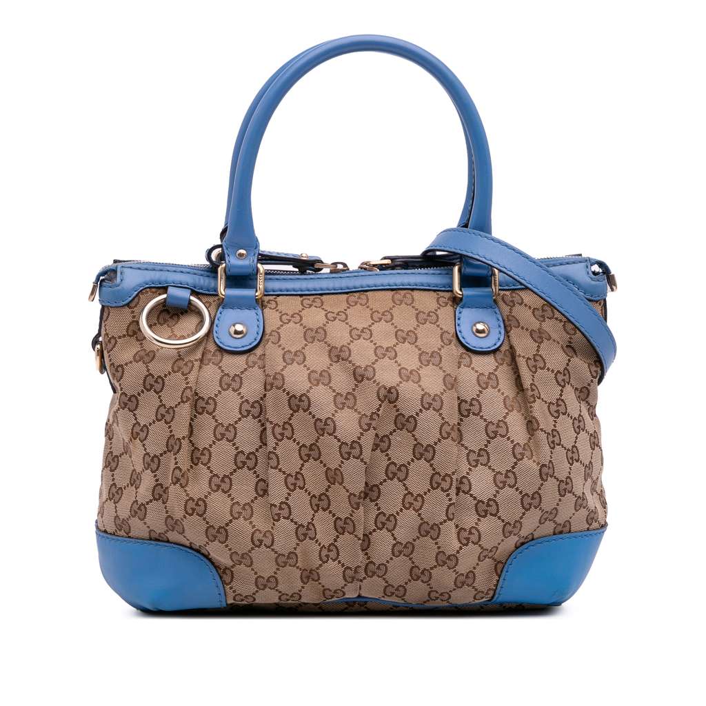 Gucci GG Canvas Sukey Satchel