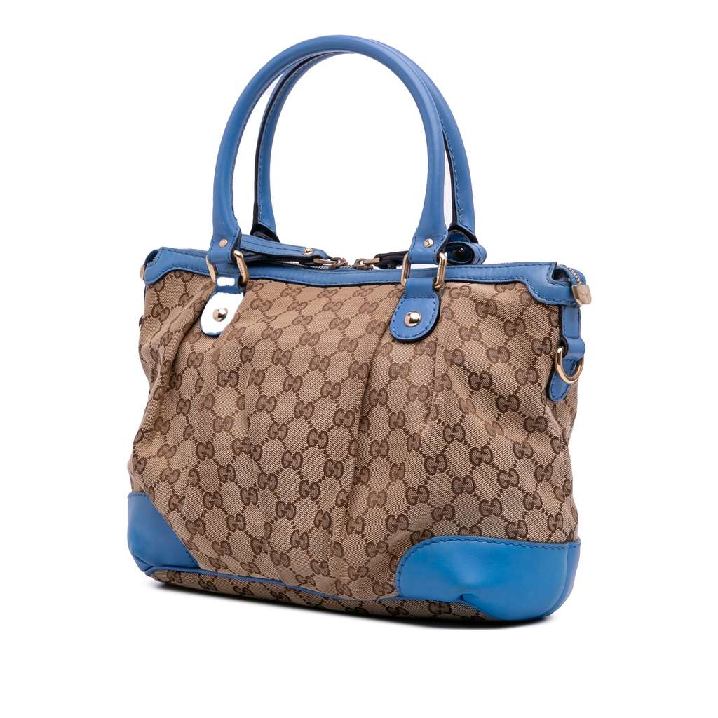 Gucci GG Canvas Sukey Satchel - 2