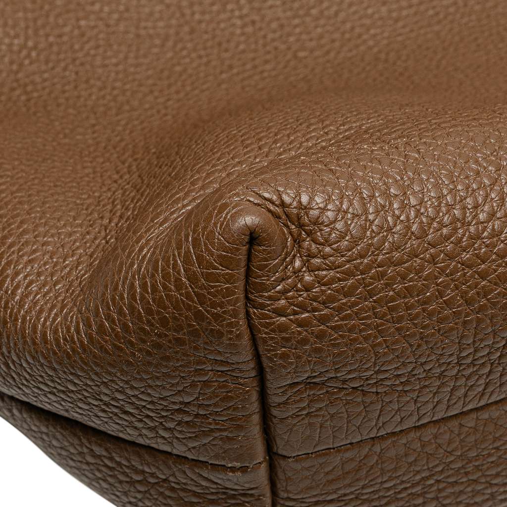 Gucci Large Calfskin Bamboo Shopper Satchel - Detail 2