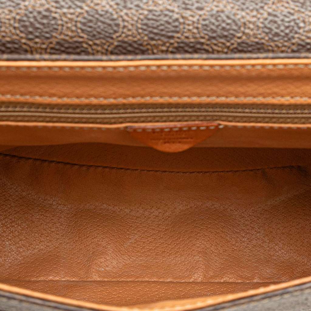 Celine Macadam Coated Canvas Crossbody - 4