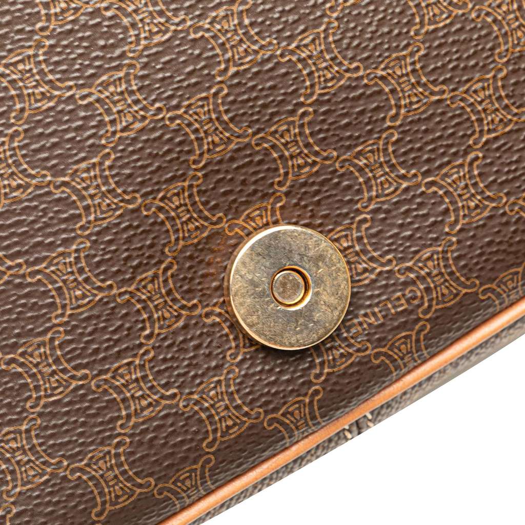 Celine Macadam Coated Canvas Crossbody - Image 12