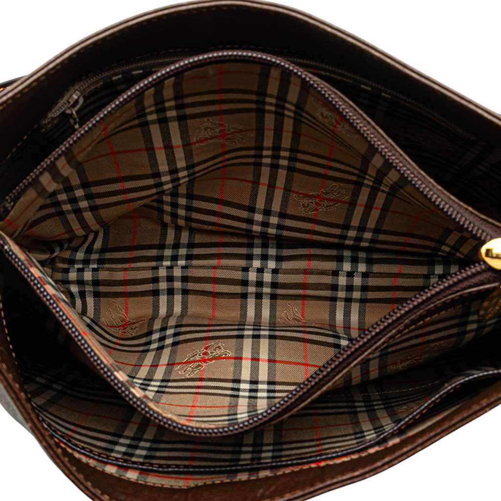 Burberry Leather Shoulder Bag - 4