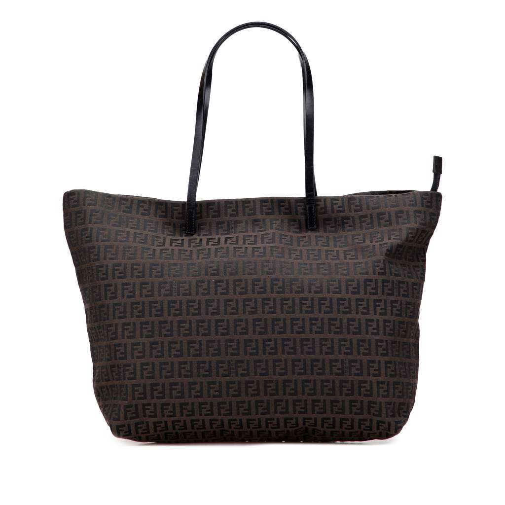 Fendi Small Zucchino Canvas Tote