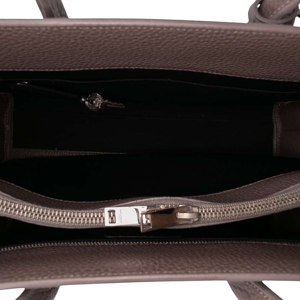 Saint Laurent Small Grained Calfskin Sac De Jour Satchel - 4