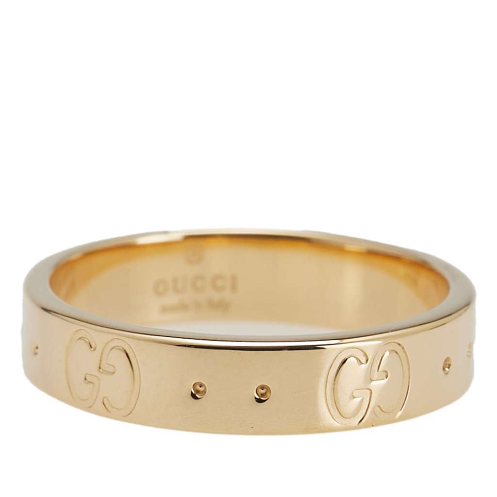 Gucci 18K Yellow Gold Icon Ring