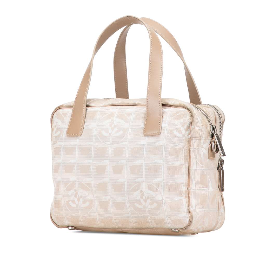 Chanel New Travel Line Nylon Satchel - Back view