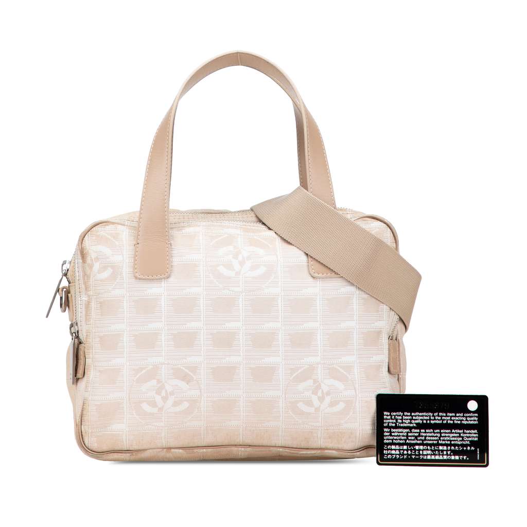 Chanel New Travel Line Nylon Satchel - Image 12