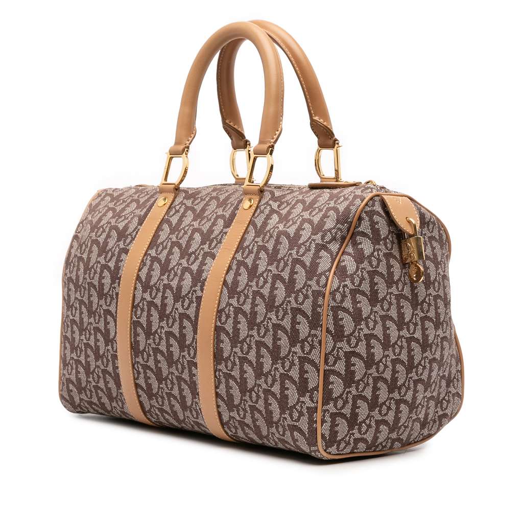 Dior Diorissimo Trotter Canvas Boston - Back view