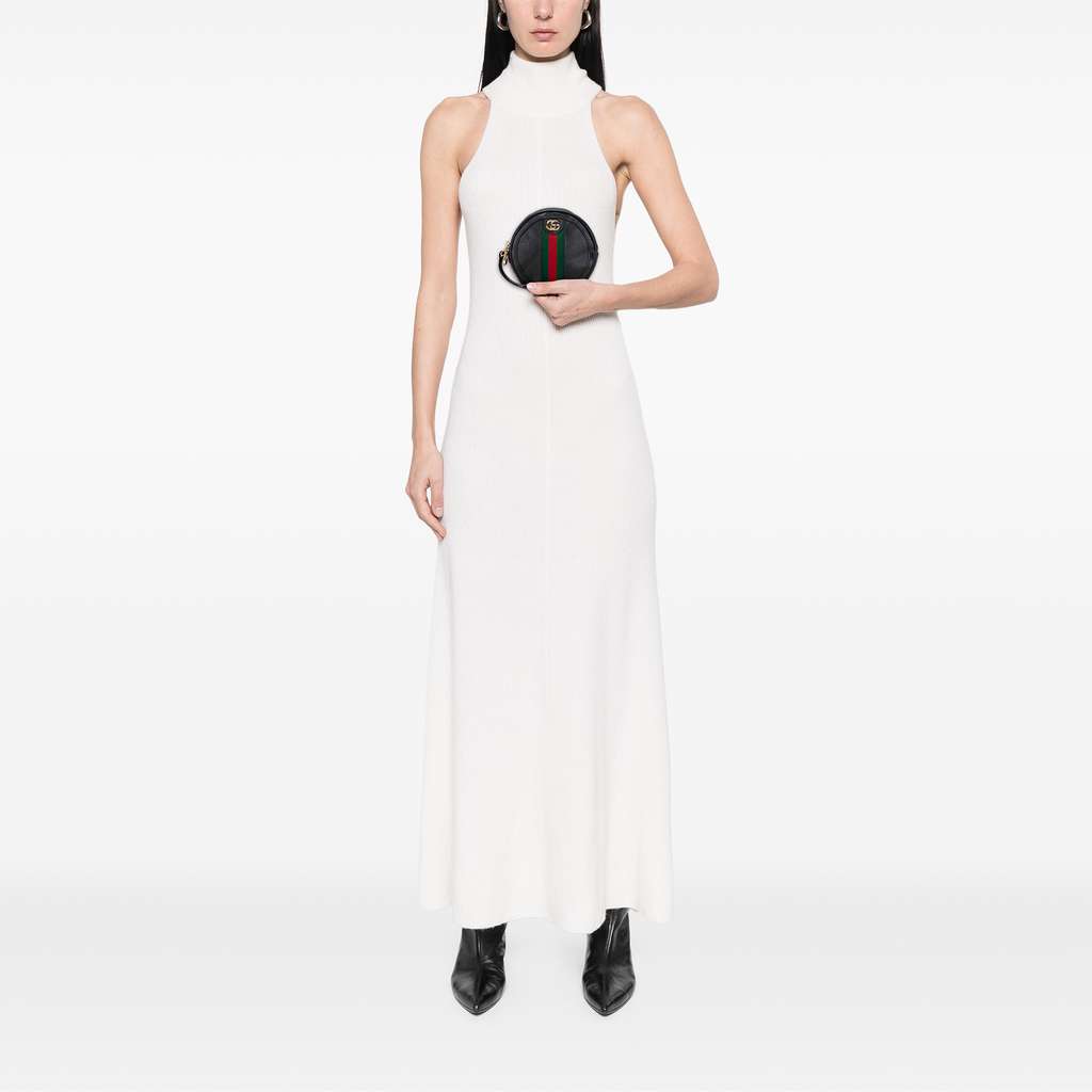 Gucci Leather Web Ophidia Round Clutch - Image 13