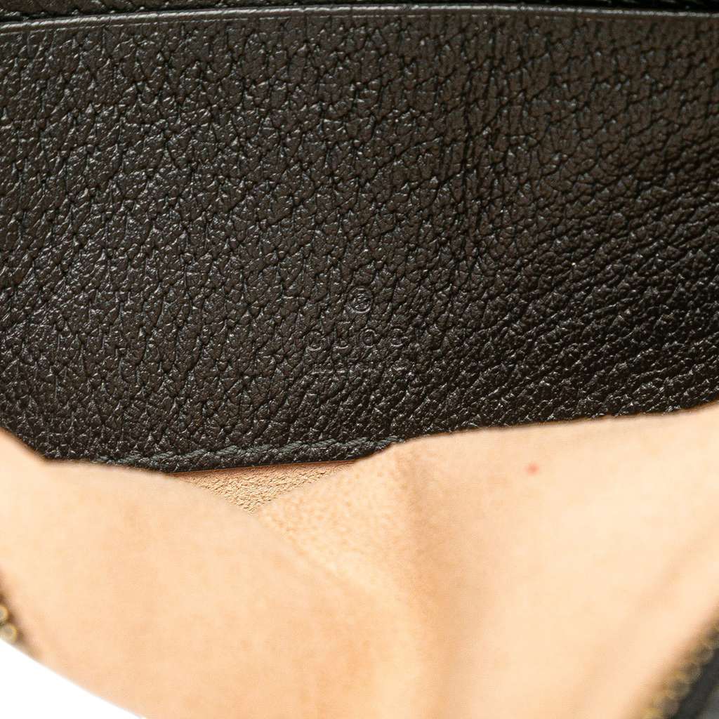 Gucci Leather Web Ophidia Round Clutch - Side view