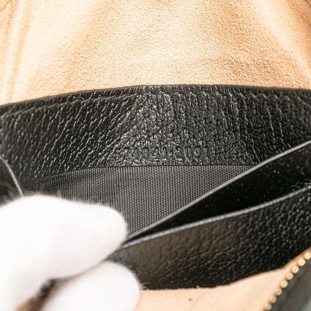 Gucci Leather Web Ophidia Round Clutch - Detail 1