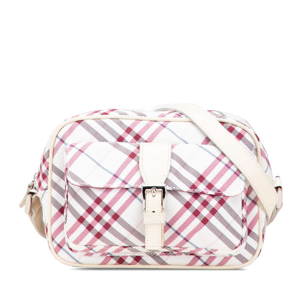 Burberry Nova Check Canvas Crossbody