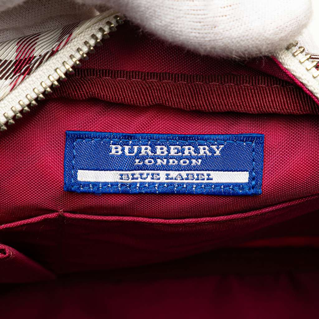 Burberry Nova Check Canvas Crossbody - Side view