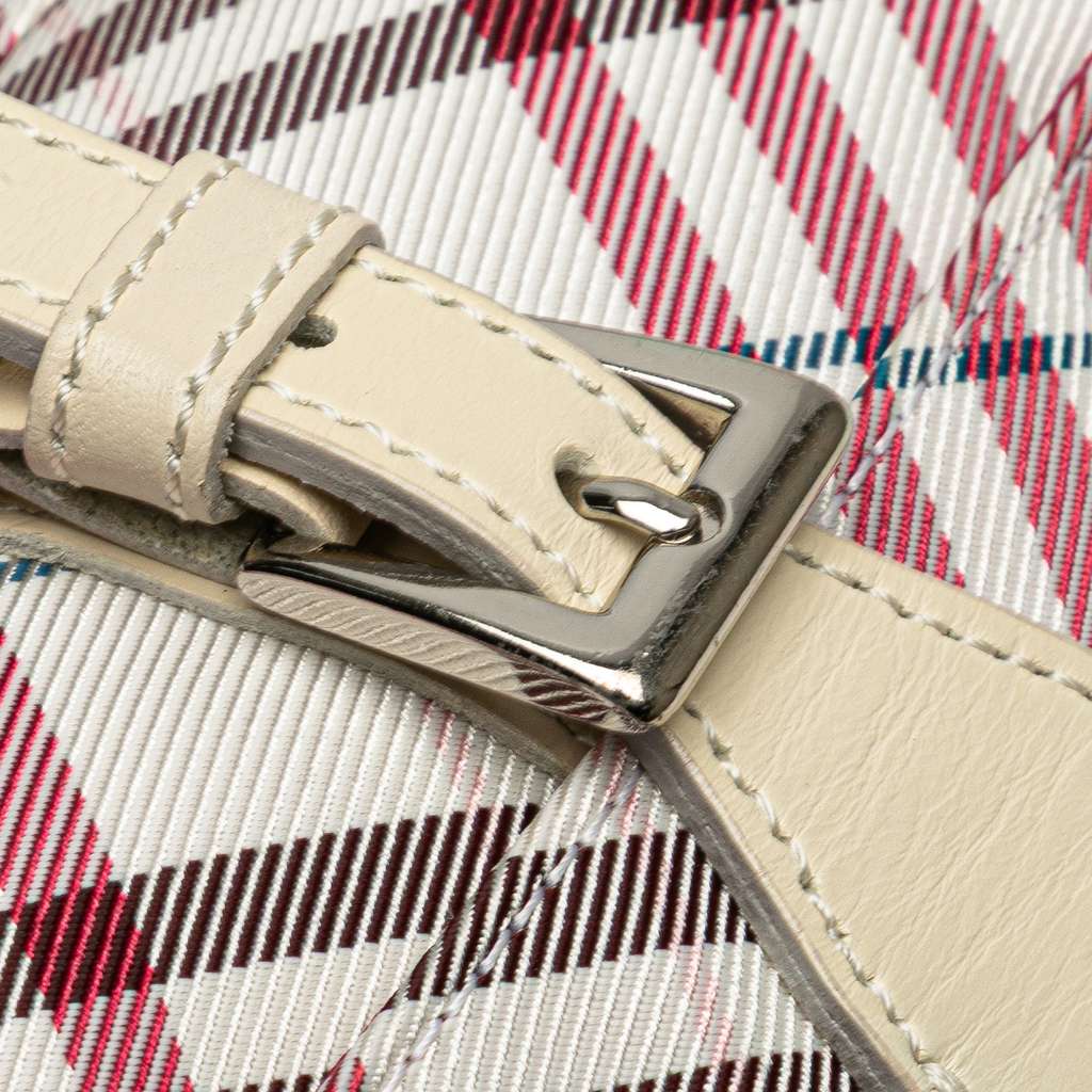 Burberry Nova Check Canvas Crossbody - Image 10