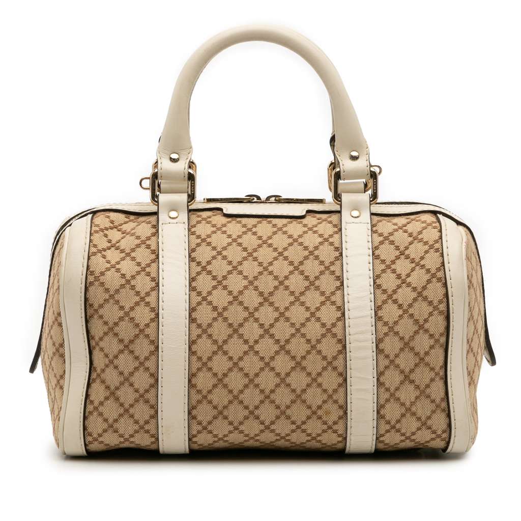 Gucci Small Diamante Canvas Joy Boston Bag