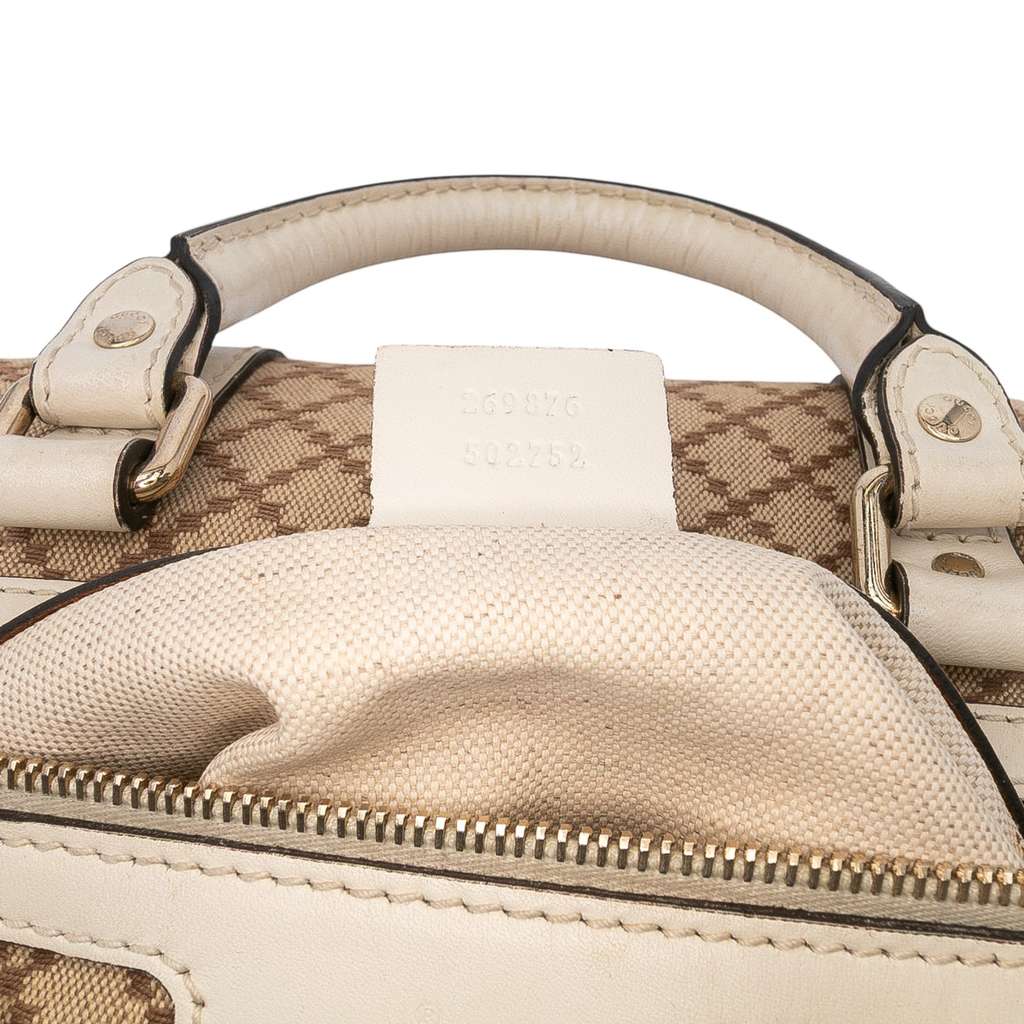 Gucci Small Diamante Canvas Joy Boston Bag - Detail 1
