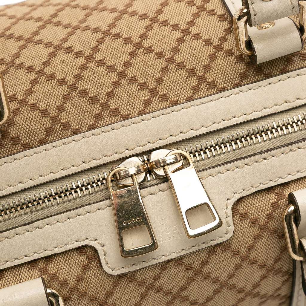 Gucci Small Diamante Canvas Joy Boston Bag - Detail 2