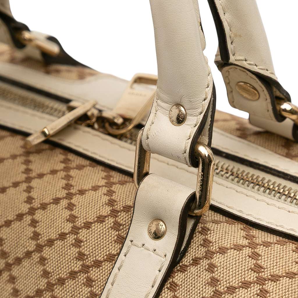 Gucci Small Diamante Canvas Joy Boston Bag - Image 12