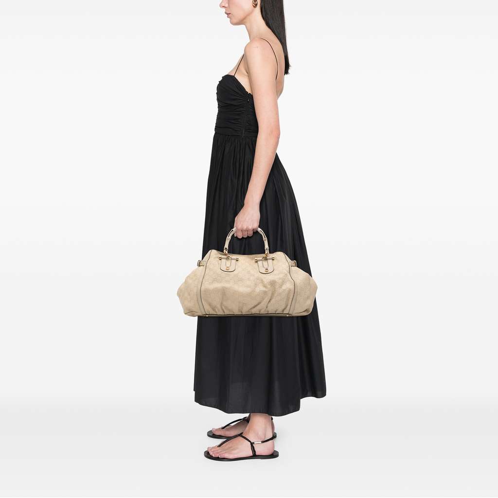 Gucci Guccissima Bamboo Dialux Tote - Image 12