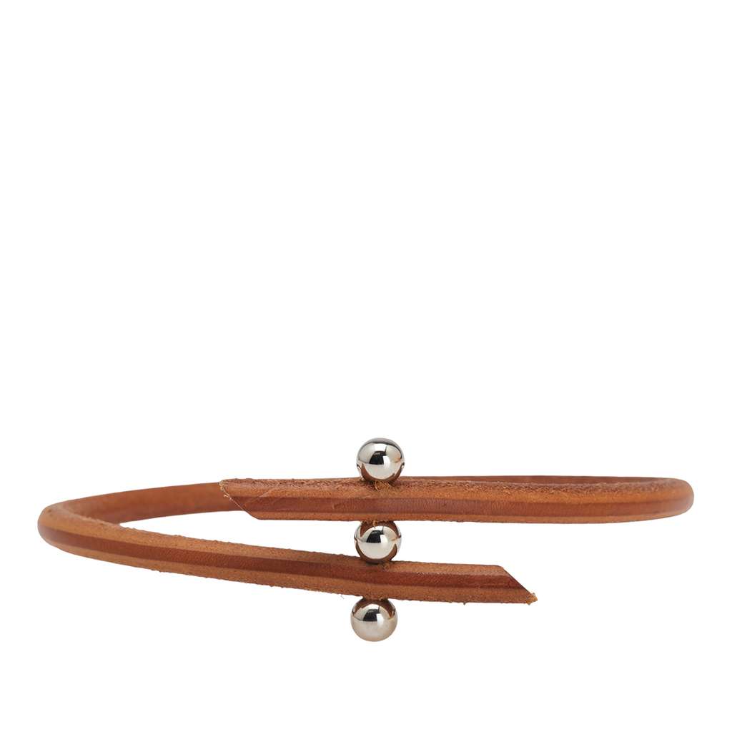 Hermès Leather Roulette Hill Choker