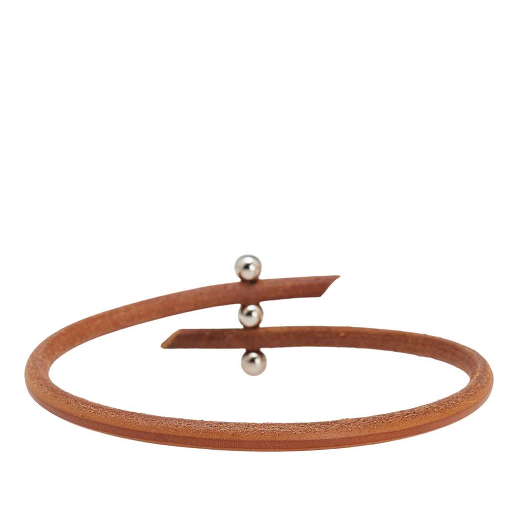 Hermès Leather Roulette Hill Choker - Image 6