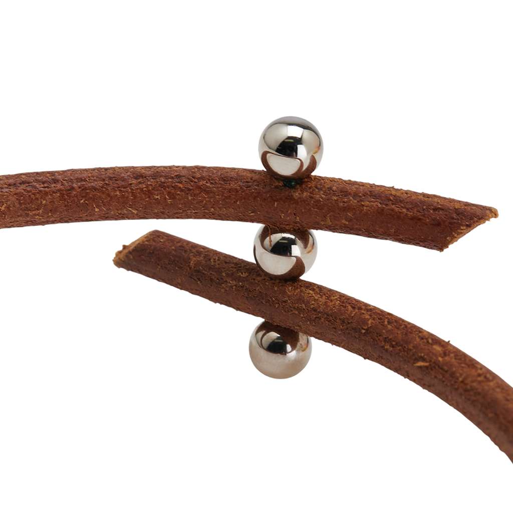 Hermès Leather Roulette Hill Choker - 4