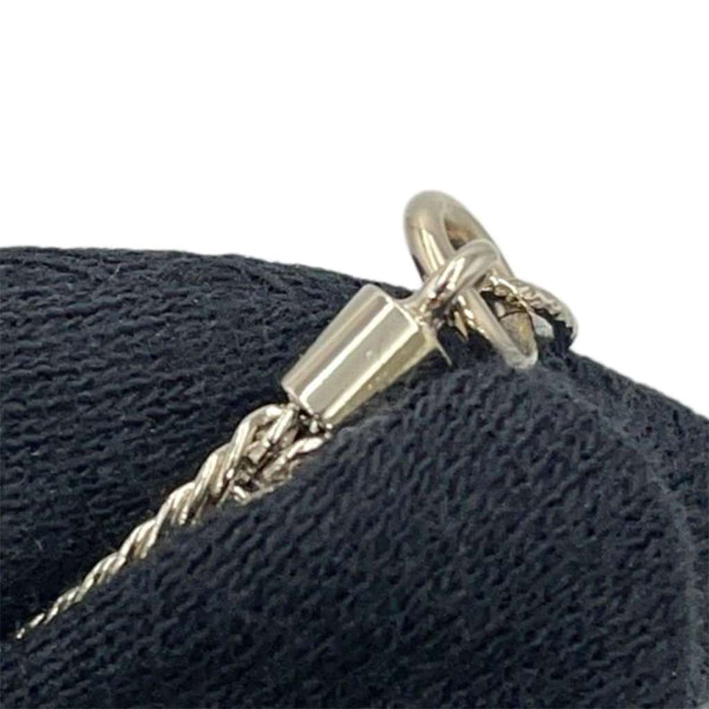 Chanel Gold Plated CC Rhinestone Pendant Necklace - Detail 1