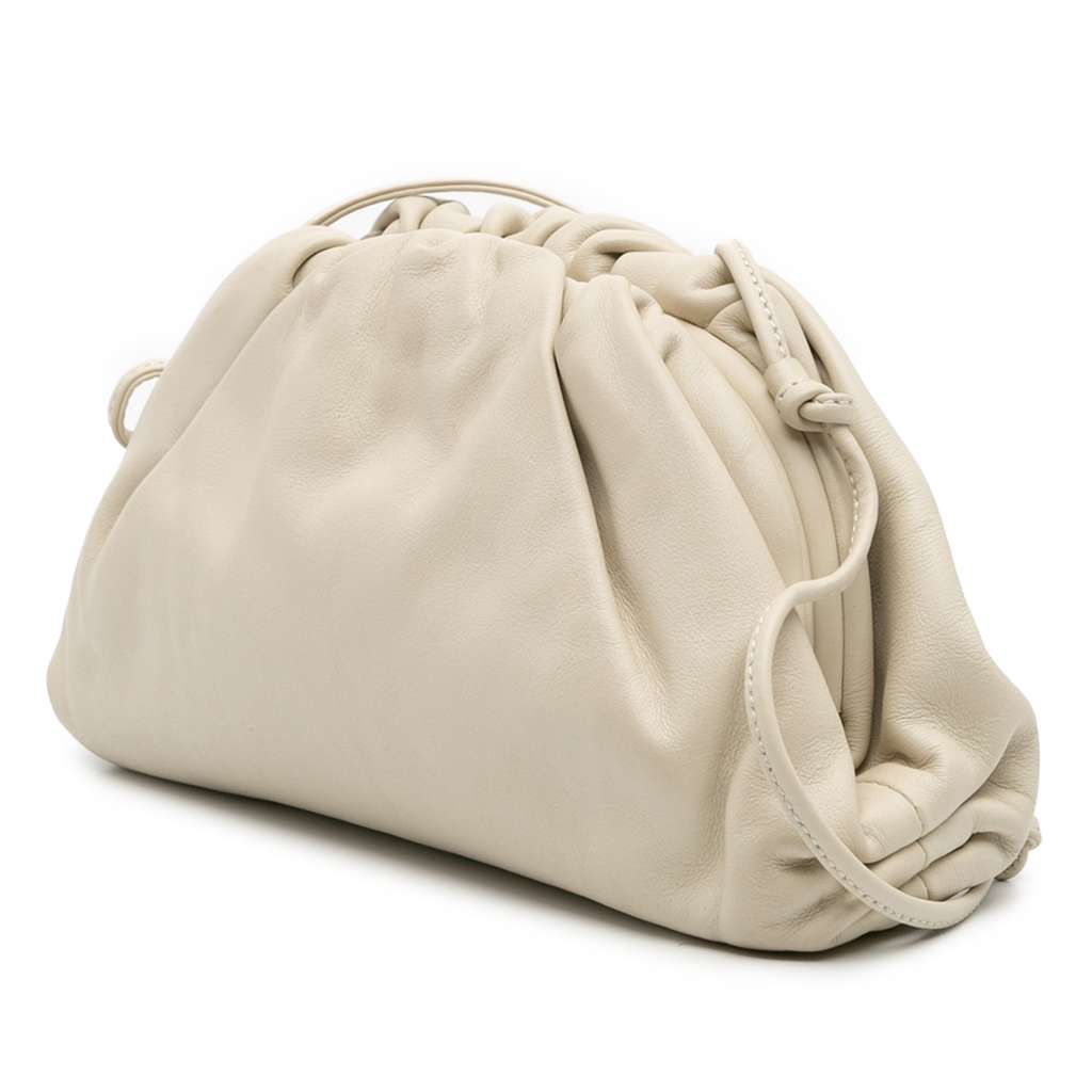 Bottega Veneta Lambskin The Mini Pouch Crossbody - Back view