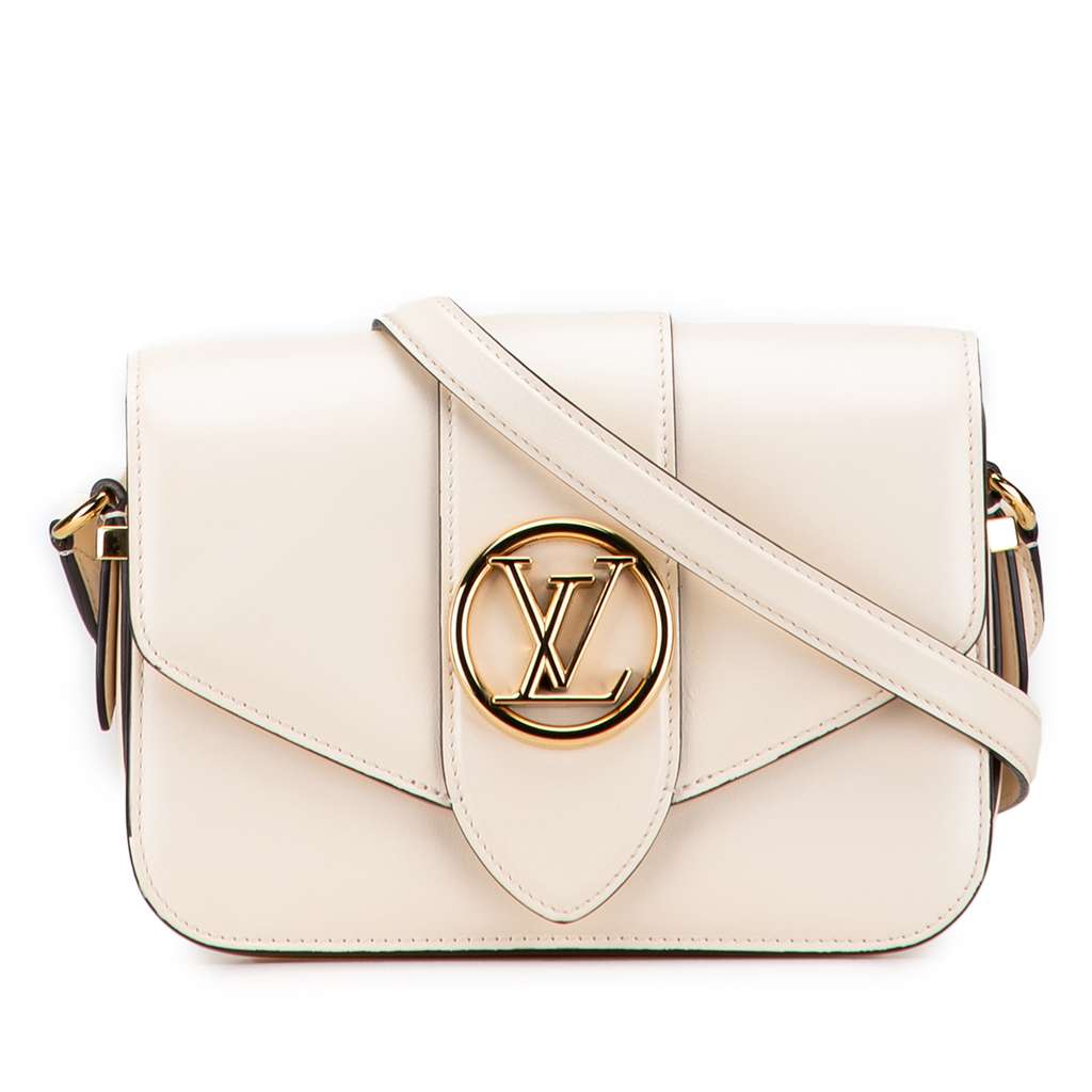 Louis Vuitton Calfskin LV Pont 9 Soft MM