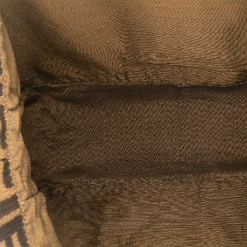Fendi Large Zucca Canvas Twins Tote - 4