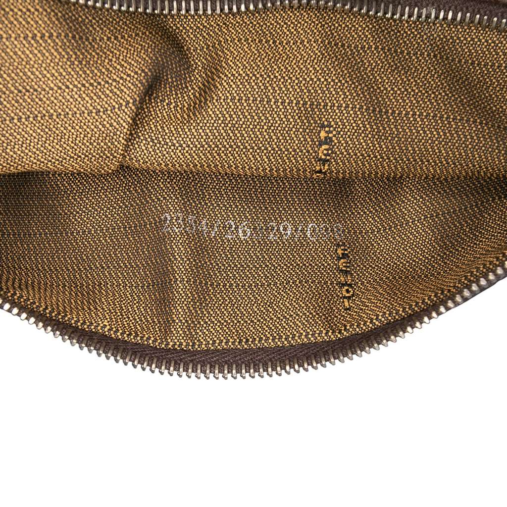 Fendi Large Zucca Canvas Twins Tote - Detail 1