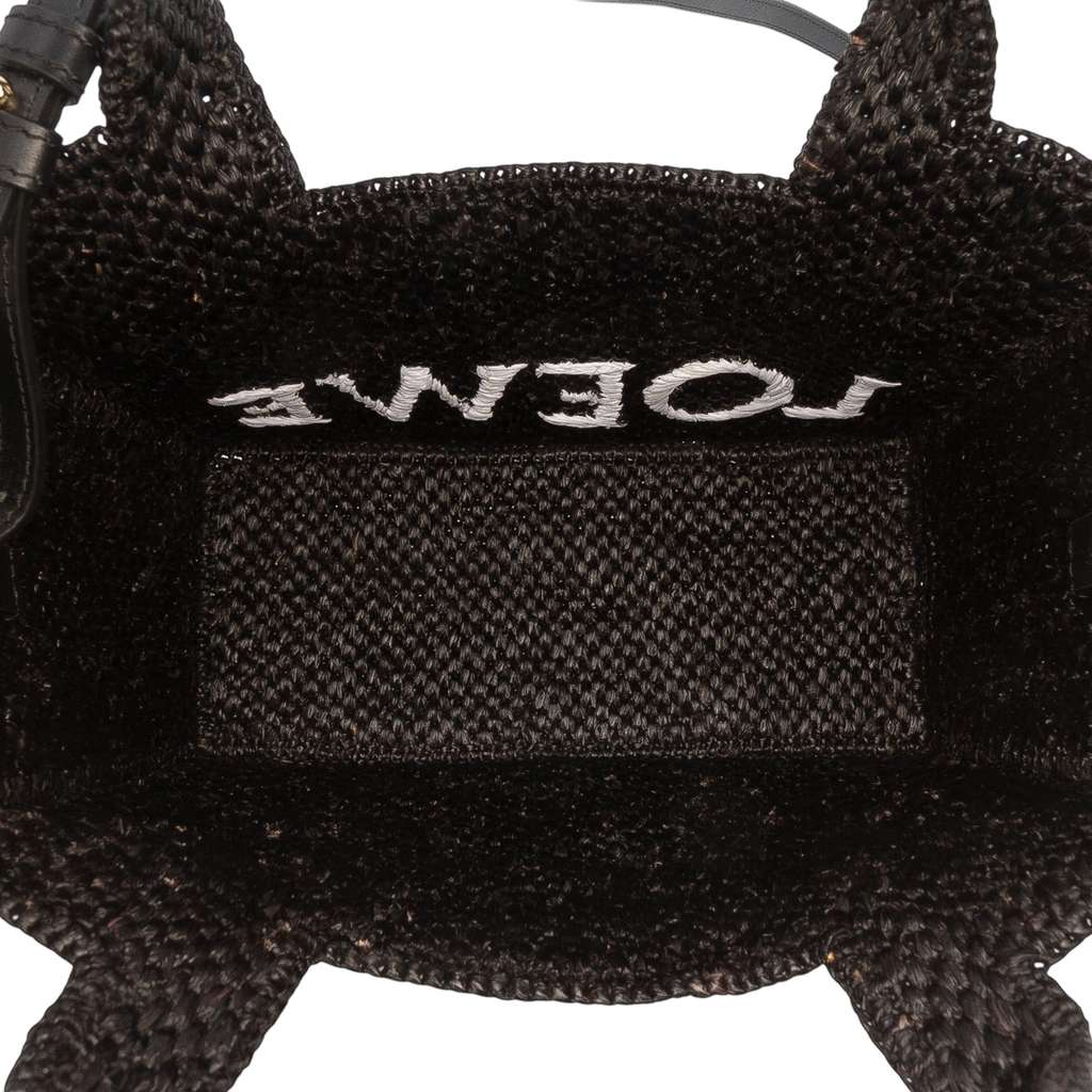 Loewe Small Raffia Font Tote - 4