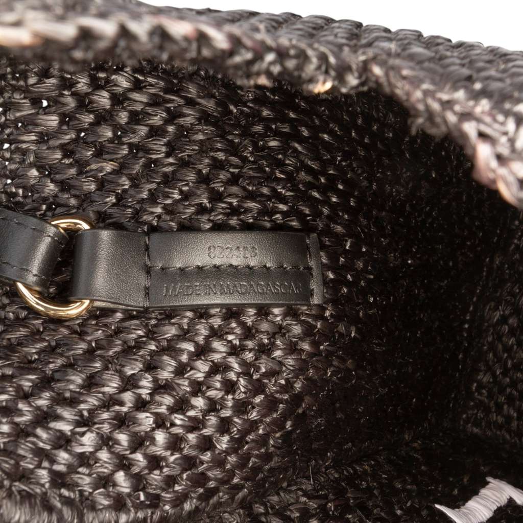 Loewe Small Raffia Font Tote - 5