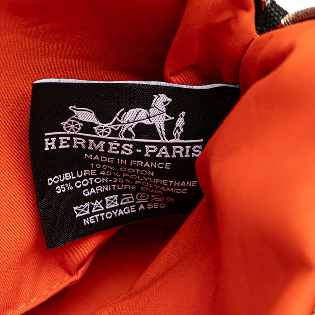 Hermès Toile Bolide Trousse de Voyage PM - Side view