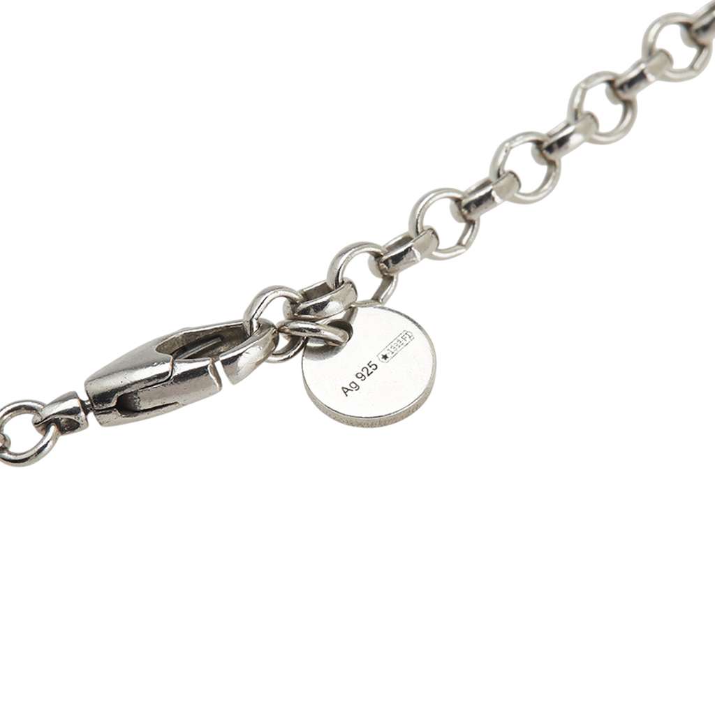 Gucci Sterling Silver Interlocking G Pendant Necklace - 2