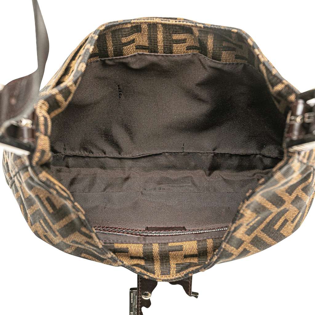 Fendi Zucca Canvas Shoulder Bag - 4