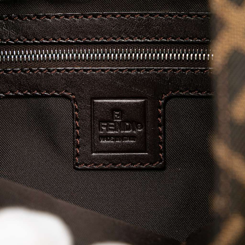 Fendi Zucca Canvas Shoulder Bag - 5