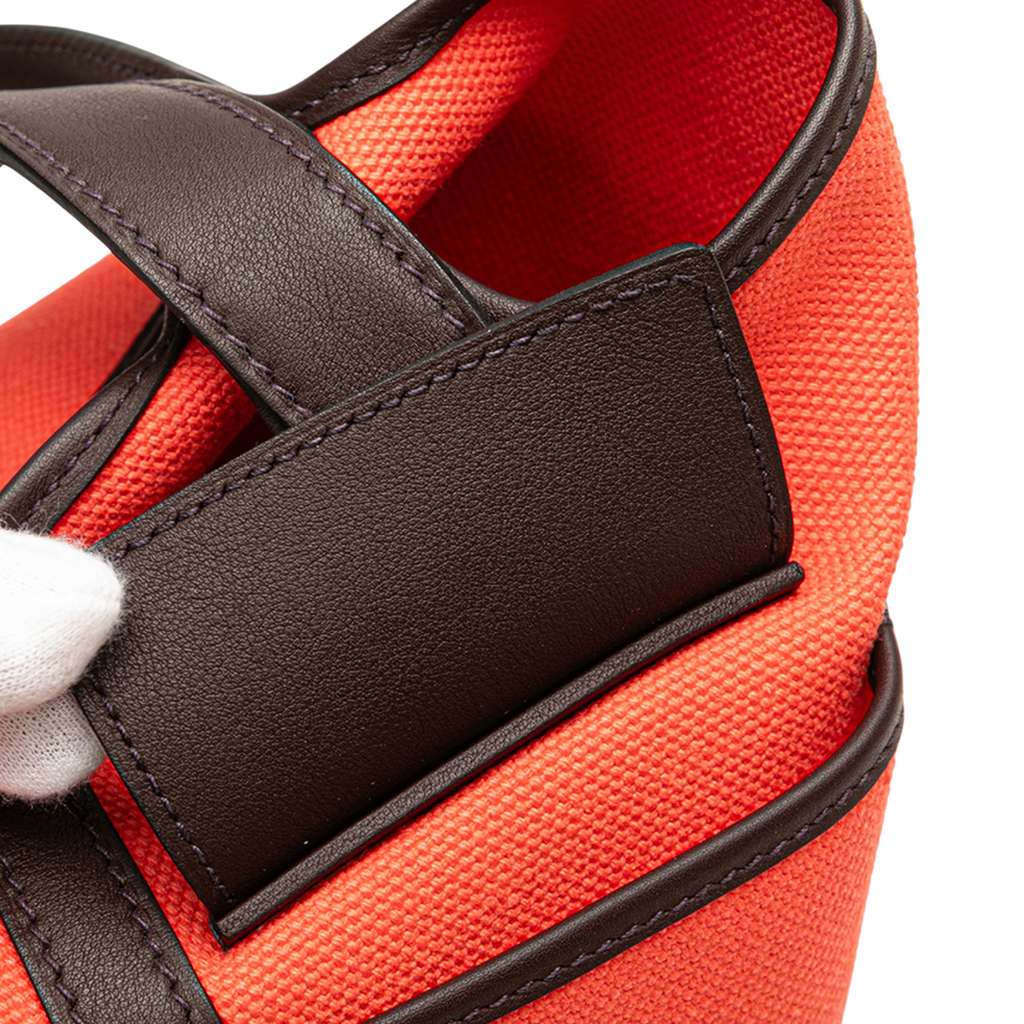 Hermès Toile Goeland and Swift Cargo Picotin Lock 18 - Detail 2