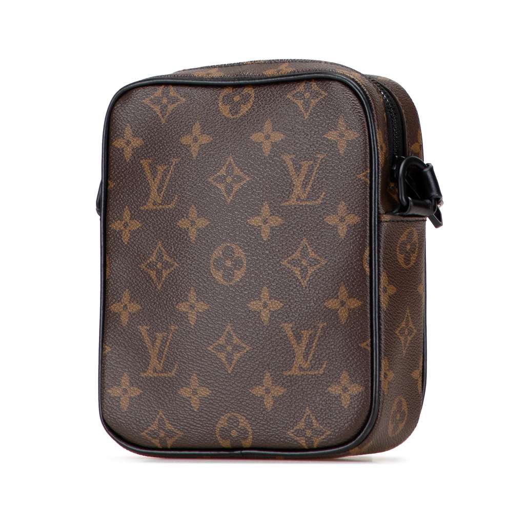 Louis Vuitton Monogram Macassar Christopher Wearable - Back view